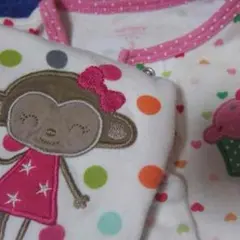 カーターズ可愛いオール３M、２枚セット クーラー部屋に着てあげると安心。