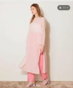 AEWEN MATOPH ロングワンピース ピンク 36のサムネイル