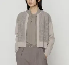 新品タグ付き コムサ ラメタック カーディガン 11号