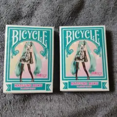 BICYCLEトランプ 初音ミク 2個セット - メルカリ