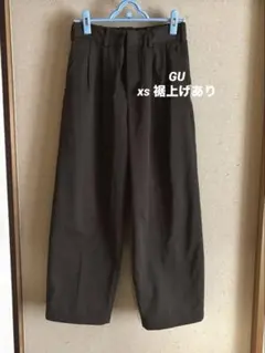 GU チノツータックバギースラックス オリーブ