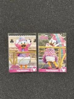 ミニパル コレクションカード ドナルド デイジー