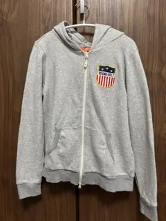 【値下げしました！】BEAMS GOLF グレー フード付きパーカー