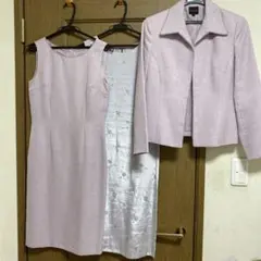 セレモニースーツ　ジャケット、ノースリーブワンピース2点　7号