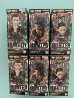 HUNTER×HUNTERワールドコレクタブルフィギュア -幻影旅団-3種×2個