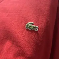 LACOSTE レッド トレーナー L