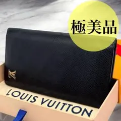 24時間限定❣️【極美品】LV 二つ折り財布 タイガ 黒 アメリゴ イニシャル無し 24時間限定❣️【極美品】LV 二つ折り財布 タイガ 黒 アメリゴ