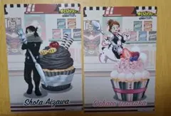 ヒロアカ オープンスクール 相澤消太 クリアカード カップケーキ