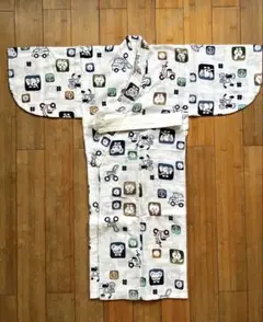 男児浴衣　昭和レトロ　ゆかた　2~４才