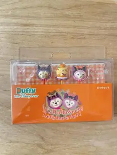 香港ディズニー限定 ダッフィー＆シェリーメイ 2段丸型ランチボックス