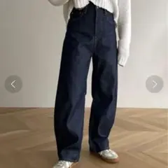 Canal jean YA-YA(ヤヤ) "Comfy"カーヴィーデニムパンツのサムネイル