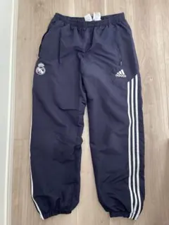 adidas レアル・マドリード ジャージパンツ ネイビー M