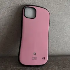 iFace ハードケース ピンク iPhone用 iPhone15plus