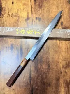 正本総本店 刺身 柳刃 包丁 本霞玉白鋼 尺 水牛柄 - メルカリ