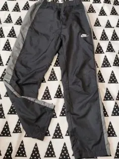 値下げ　NIKE キッズ ボトムス ブラック&グレー