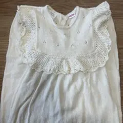 zara ニット　オールインワン