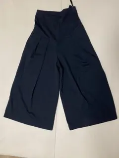 マタニティ ガウチョパンツ ブラック