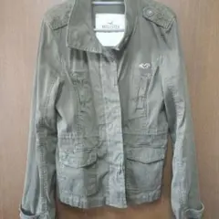 激安　Hollister ミリタリージャケット Lサイズ オリーブ