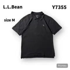 【即購入OK】L.L.Bean 半袖ポロシャツ　サイズM ブラック