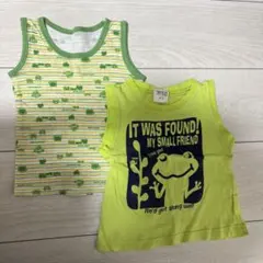 タンクトップ 2枚セット サイズ80