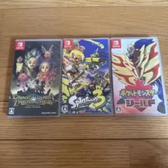 Nintendo Switch ゲーム3本セット