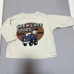 ブランシェス　DRC アソートグラフィック長袖Tシャツ　90センチ