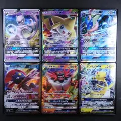 ポケモンカード GX ミュウツー, ジラーチ,ゲッコウガ,デンリュウ,マニューラのサムネイル
