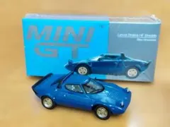 MINI GT 1/64 ランチア ストラトス HF ストラダーレ ブルー411のサムネイル