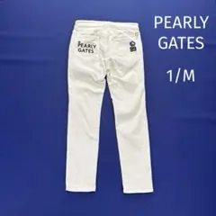 PEARLY GATES ホワイト ダウンパンツ - メルカリ