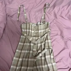 WEGO チェック柄パンツ