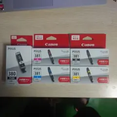 Canon 純正インクカートリッジ 380 381 セット - メルカリ