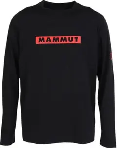 MAMMUT QDlogo長袖カットソー 日本XLサイズ黒 1016-02250