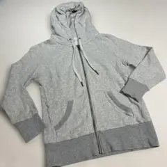 【中古】earth music & ecology Ｓ パーカー グレー