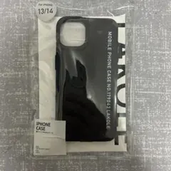 iPhone13/14 スマホケース　黒