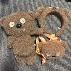 ユニバ ティム3点セット ぬいぐるみ カチューシャ ポーチ