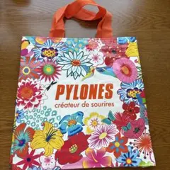 PYLONES 花柄エコバッグ