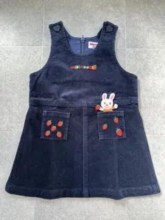 【新品】MIKl HOUSE ジャンバースカート サイズ 90