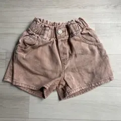【美品】vintage風H&M ピンク ショートパンツ 3Y