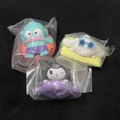サンリオキャラクターズ みんなでプールフィギュア ３個セット ガチャ