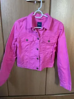 GapKids ピンク クロップドジャケット XXL