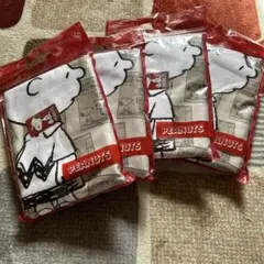 PEANUTS スヌーピーバスタオル 4枚セット