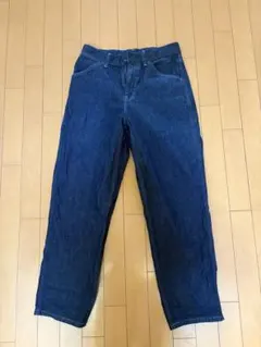 ユニクロ　ワイドテーパードデニムパンツ　29インチ