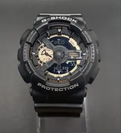 【電池交換済】CASIO G-SHOCK GA-110RG 黒金のサムネイル