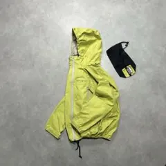 00s old montbell shell jackt GORE-TEX 黄緑