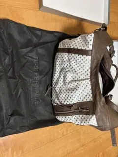 ⭐️美品⭐️ FU-SI FERNALLE牛革×ナイロンリュック 定価¥21,780 