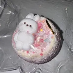 スクイーズ　カラフルうさぎスイーツ