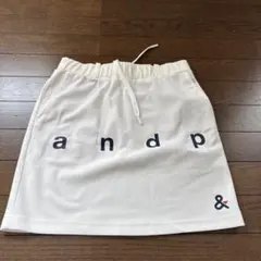 and per se ホワイト スカート Mサイズ