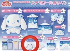 シナモロール当たりくじ(ミニぬいぐるみ)