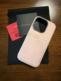 ボナベンチュラ iPhone16Proケース さくらピンク【訳あり】