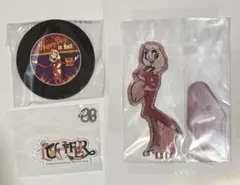 ハズビンホテル一番くじF賞アクスタ　G賞ラバーコースター H賞アクリルチャーム